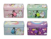 Opakowanie Skarbonka z motywem jednorożca MIX