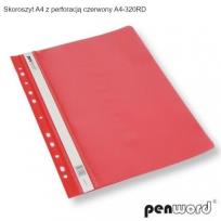 Opakowanie Skoroszyt A4 z perforacją czerwony (20szt)