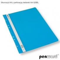 Opakowanie Skoroszyt A4 z perforacją niebieski (20szt)