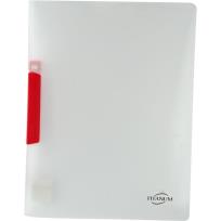Opakowanie Skoroszyt z klipem A4 czerwony
