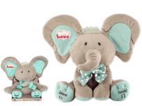 Opakowanie Słonik interaktywny A Kuku beżowo-miętowy