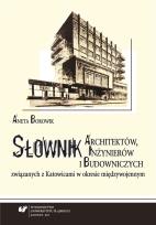 Okładka książki Słownik architektów, inżynierów i budowniczych...