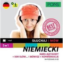 Okładka książki Słuchaj i mów. Niemiecki A1/B1 5w1 w.2