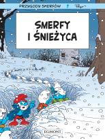 Okładka książki Smerfy i śnieżyca. Smerfy Komiks