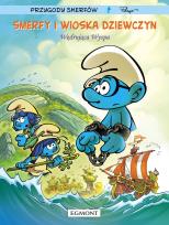 Okładka książki Smerfy i wioska dziewczyn T.6 Wędrująca wyspa