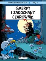 Okładka książki Smerfy i zakochany czarownik. Smerfy Komiks