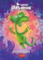 Okładka książki Smok Diplodok. Kolorowanka