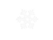 Opakowanie Śnieżynka biała dekoracja drewniana 4cm 12szt