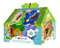 Opakowanie Sorter kształtów domek drewniany Frootimals