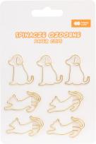 Opakowanie Spinacze ozdobne CAT&DOG Happy Color 7 szt.