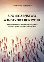 Okładka książki Społeczeństwo a instynkt rozwoju