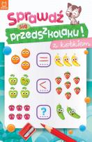 Okładka książki Sprawdź się przedszkolaku! z kotkiem