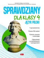 Okładka książki Sprawdziany dla klasy 4. Język Polski