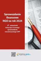 Okładka książki Sprawozdanie finansowe NGO za rok 2024