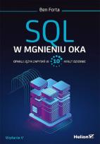 Okładka książki SQL w mgnieniu oka.