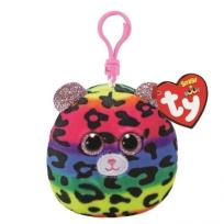 Opakowanie Squish-a-Boos Dotty - leopard 8,5cm brelok