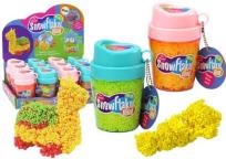 Opakowanie Squishy kulki styropianowe w kubku żółty