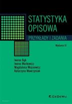 Okładka książki Statystyka opisowa. Przykłady i zadania w.4