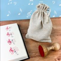 Opakowanie Stempel do nauki nut w kluczu wiolinowym