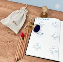 Opakowanie Stempel graf - dodawanie, odejmowanie