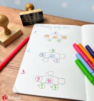 Opakowanie Stempel graf - suma