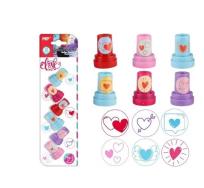 Opakowanie Stempelki dla dzieci Serduszka 6szt