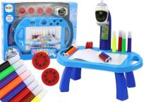Opakowanie Stolik do rysowania z rzutnikiem niebieski