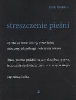 Okładka książki Streszczenie pieśni