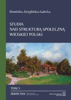 Okładka książki Studia nad strukturą społeczną wiejskiej Polski