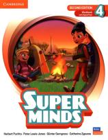 Okładka książki Super Minds Level 4 Workbook with Digital Pack British English