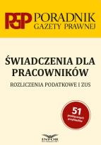 Okładka książki Świadczenia dla pracowników