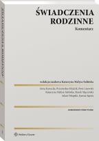 Okładka książki Świadczenia rodzinne. Komentarz