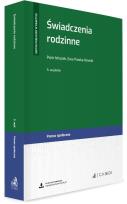 Okładka książki Świadczenia rodzinne + wzory do pobrania