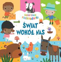 Okładka książki Świat wokół nas. Kolorowe rozkładanki