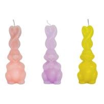 Opakowanie Świeczka zajączek pastel MIX