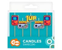 Opakowanie Świeczki pikery Game On 5szt