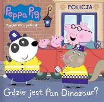 Okładka książki Świnka Peppa Książeczki z..Gdzie jest Pan Dinozaur