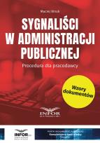 Okładka książki Sygnaliści w administracji publicznej