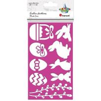 Opakowanie Szablon plastikowy 105x180mm Wielkanoc