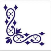 Opakowanie Szablon zmywalny narożny 12x15cm