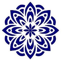 Opakowanie Szablon zmywalny ornament A4 20x30cm