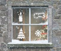 Opakowanie Szablony do sztucznego śniegu 10szt