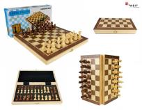 Opakowanie Szachy drewniane magnetyczne premium 39,5*39,5cm