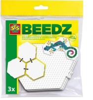 Opakowanie Sześciokątna podkładka do koralików 3szt.