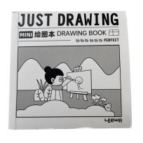 Opakowanie Szkicownik 100x100/80K Dziewczynka w górach