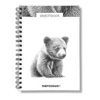 Opakowanie Szkicownik B5/60K na spirali - Niedźwiedź