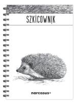 Opakowanie Szkicownik B5 na spirali gładki Jeż