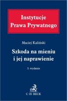 Okładka książki Szkoda na mieniu i jej naprawienie w.3