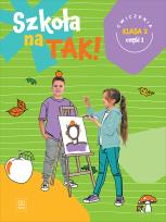 Okładka książki Szkoła na tak karty ćwiczeń klasa 2 część 1 szkoła podstawowa