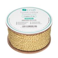 Opakowanie Sznurek bawełniany do makramy 2mmx10m beżowy